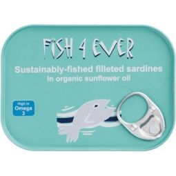 Sardine file ulei fl soarelui 100g - FISH 4 EVER