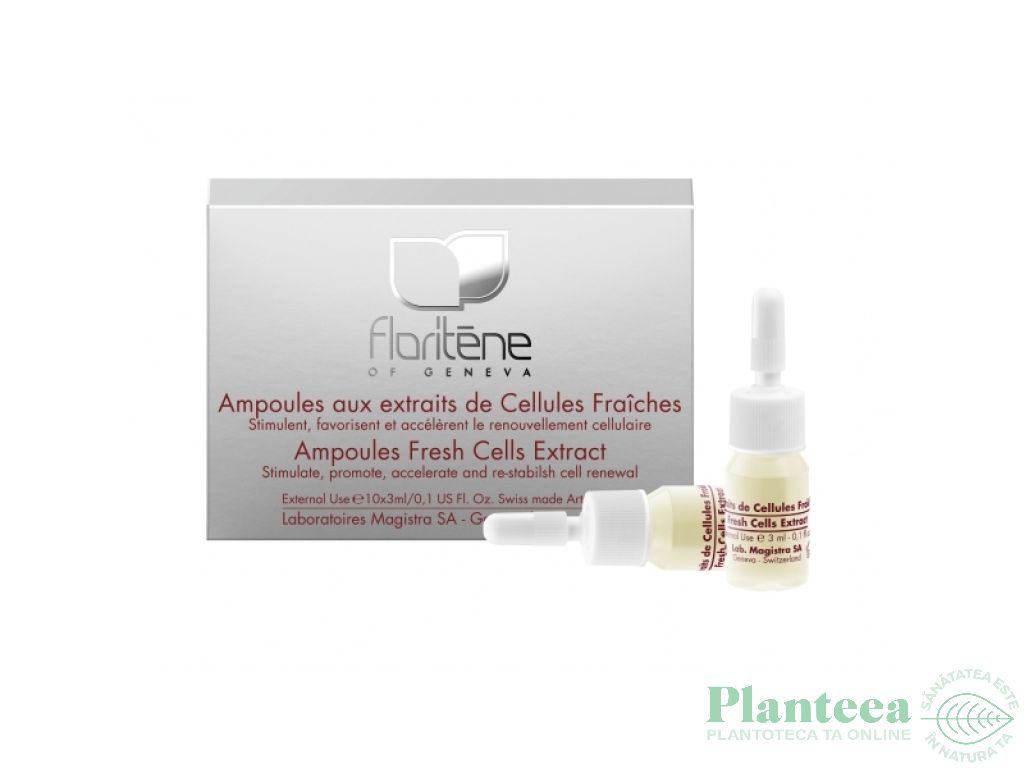 Fiole extract celule proaspete 10x3ml - FLORITENE