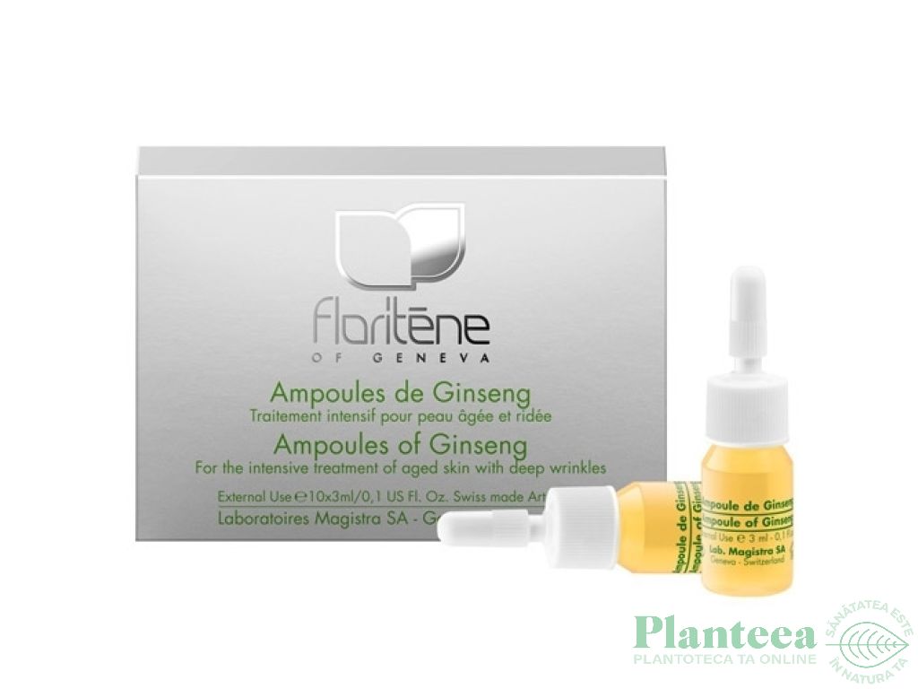 Fiole ginseng 10x3ml - FLORITENE