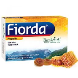 Pastile gat Fiorda propolis 30cp - PLANTEXTRAKT