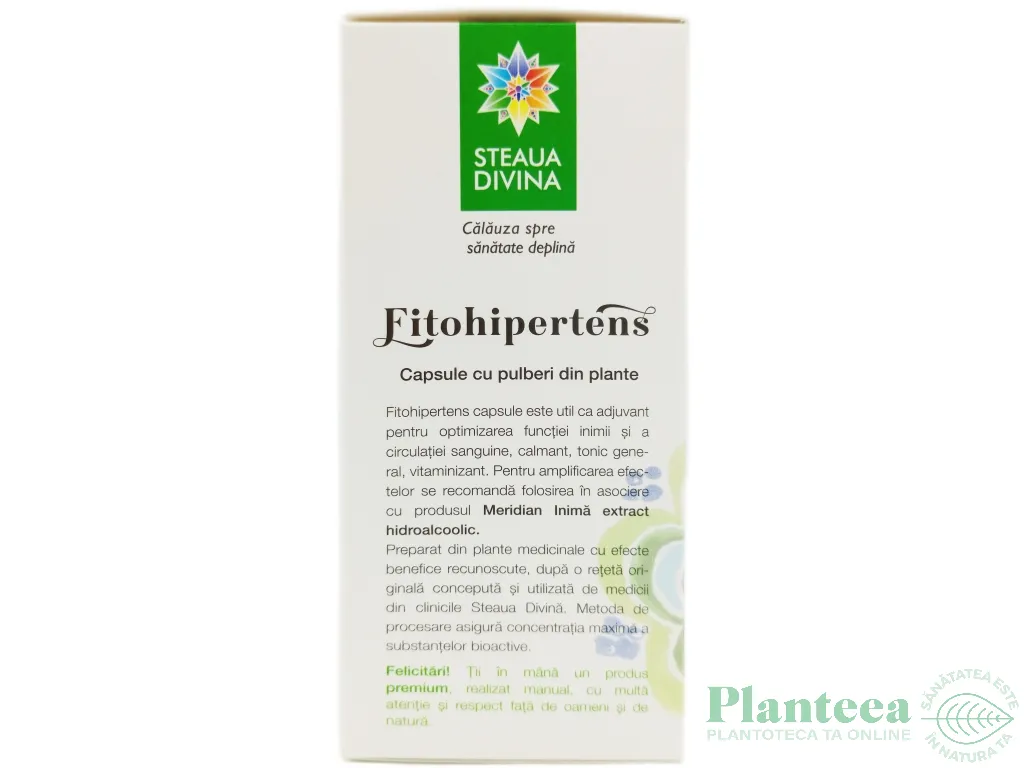 FitoHipertens [Regleaza tensiunea] 60cps - SANTO RAPHAEL