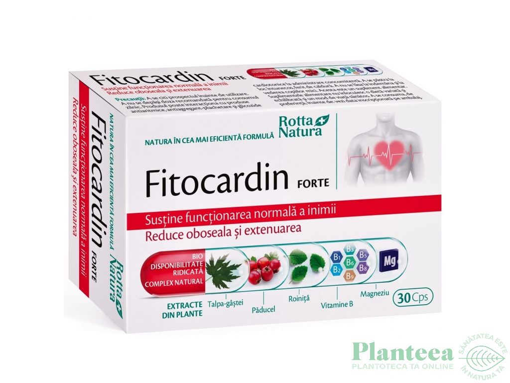 Fitocardin forte 30cps - ROTTA NATURA