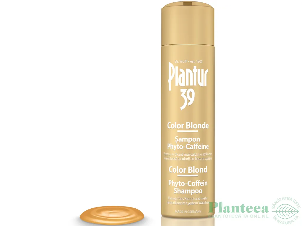 Sampon par color blonde Plantur39 250ml - DR WOLFF