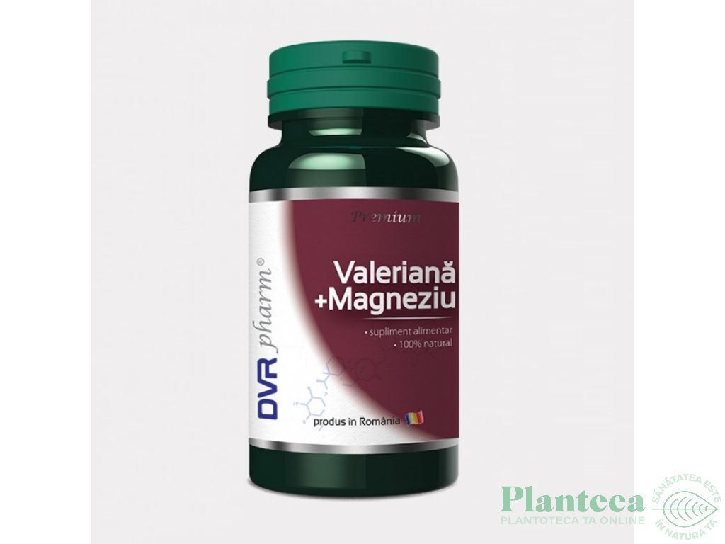 Valeriana magneziu 60cps - DVR PHARM