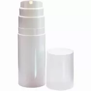 Flacon plastic alb airless Visco cu pompa 50ml - MAYAM