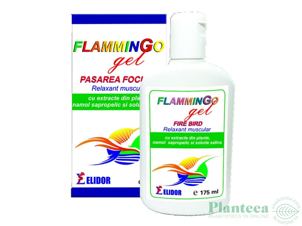 Gel relaxant muscular FlamminGo Pasarea focului 175ml - ELIDOR