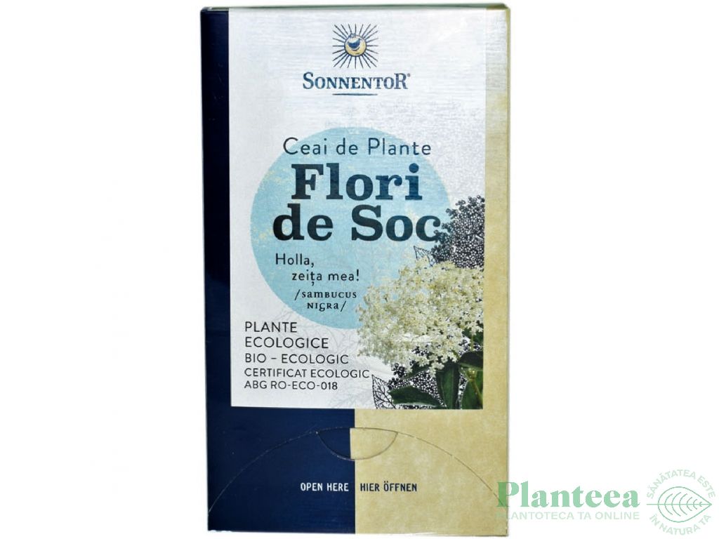 Ceai soc flori eco 18dz - SONNENTOR