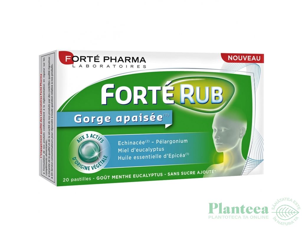 Dropsuri calmante gat ForteRub 20cp - FORTE PHARMA