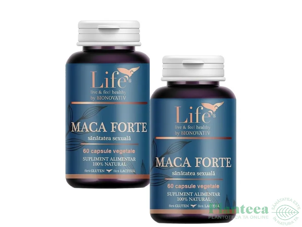 Set Maca forte 2x60cps - LIFE