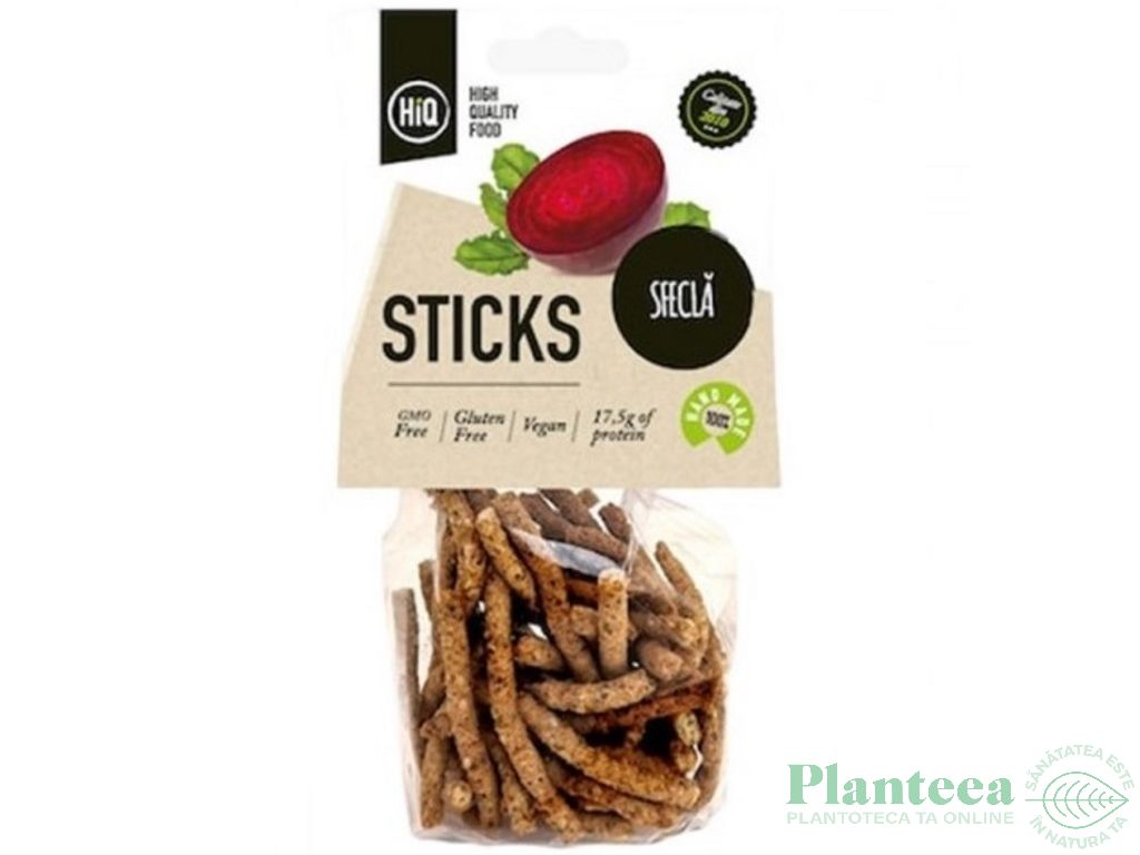 Sticksuri sfecla fara gluten 70g - HIQ