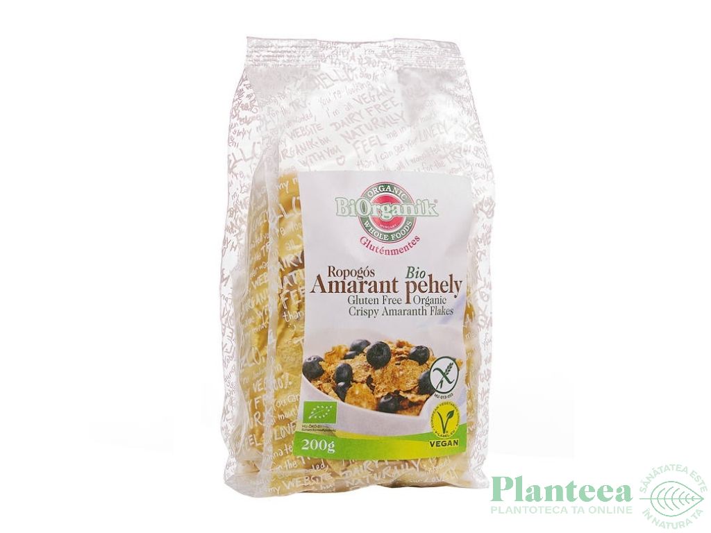 Fulgi amarant eco 200g - BIORGANIK