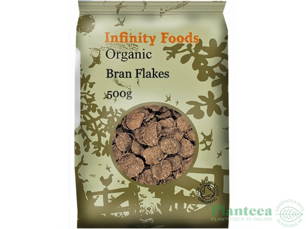 Fulgi tarate grau eco 500g - INFINITY FOODS