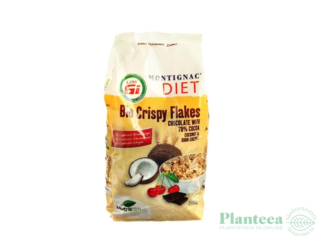 Fulgi cereale crocanti cocos eco 300g - NUTRISSLIM