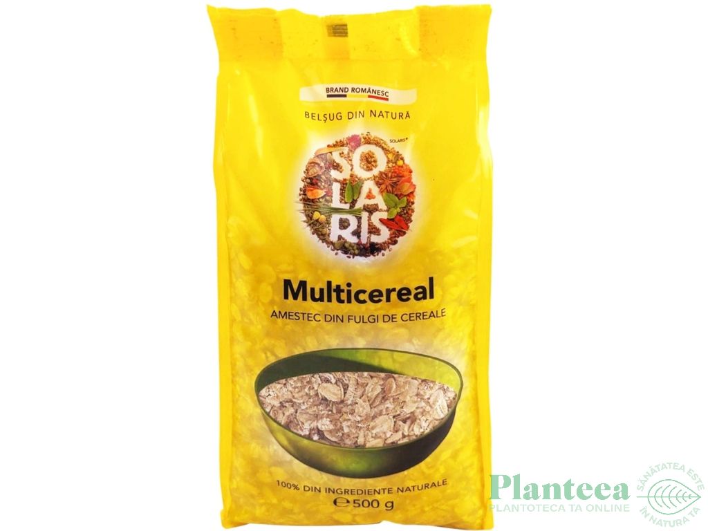 Fulgi cereale amestec Multicereal 500g - SOLARIS