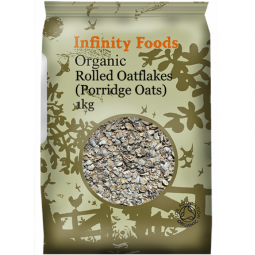 Fulgi ovaz fini eco 1kg - INFINITY FOODS