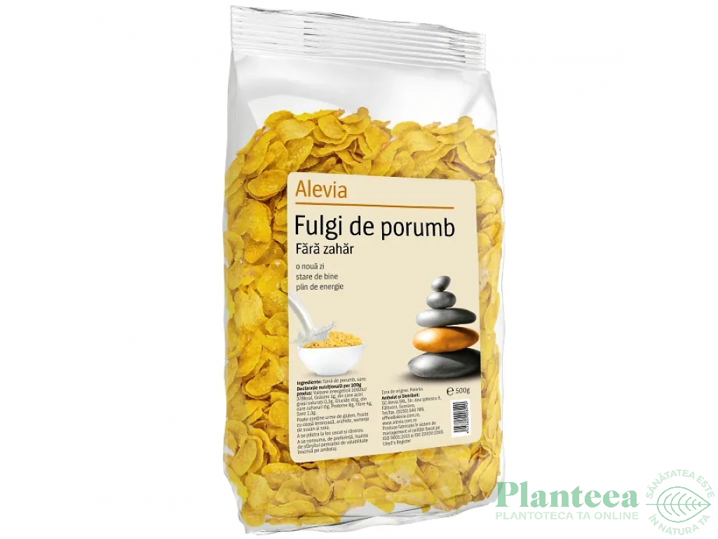 Fulgi porumb fara zahar 500g - ALEVIA