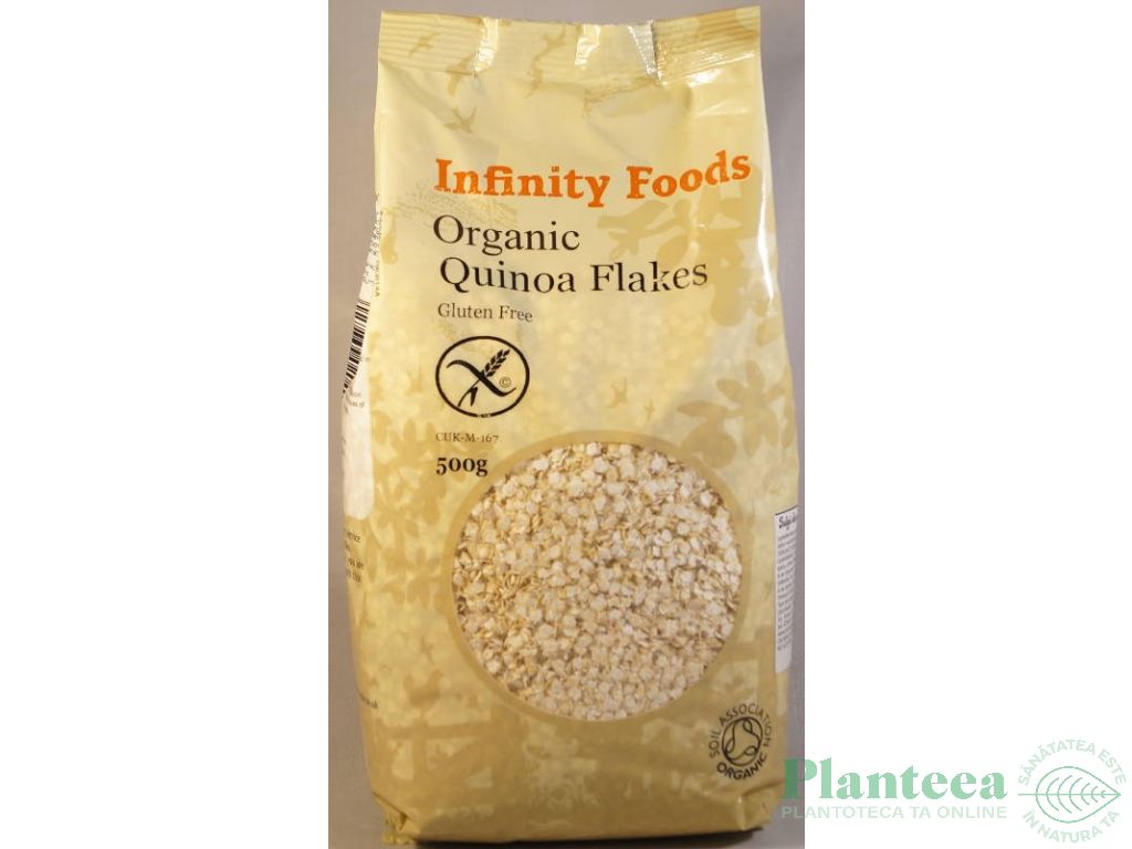 Fulgi quinoa alba eco 500g - INFINITY FOODS