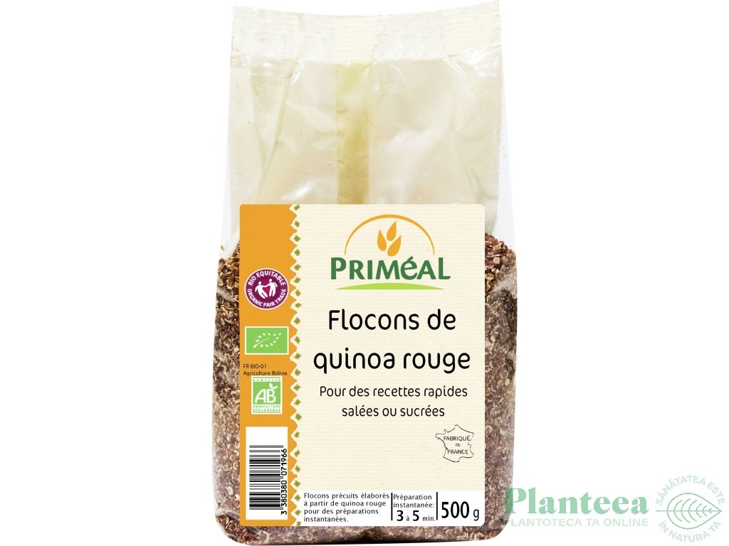 Fulgi quinoa rosie eco 500g - PRIMEAL