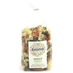 Paste fusilli tricolore spelta 250g - BIONA