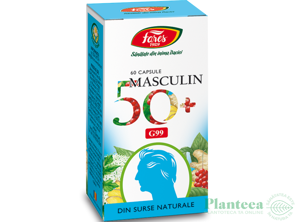 Masculin 50+ 60cps - FARES