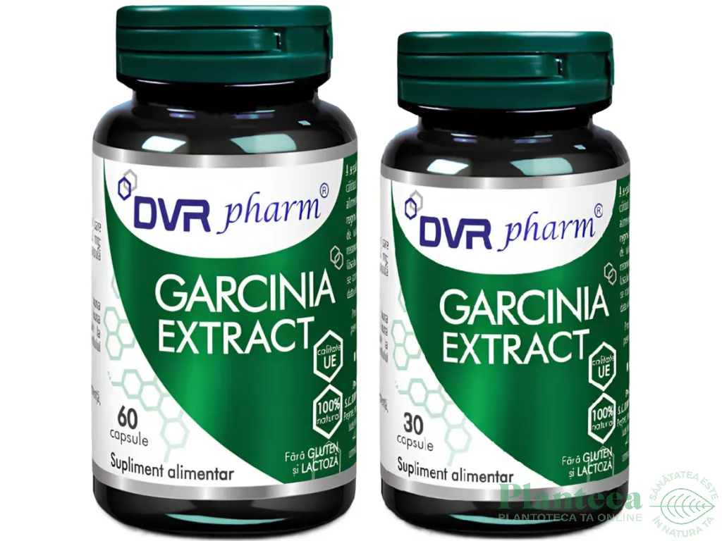 Pachet Garcinia extract 60+30cps - DVR PHARM