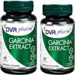 Pachet Garcinia extract 60+30cps - DVR PHARM