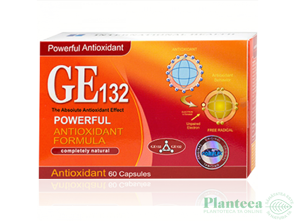 Antioxidant Ge132 60cps - INTERNATIONAL HEALTH