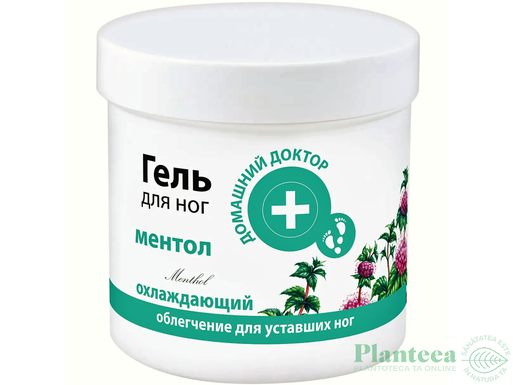 Gel racoritor picioare obosite mentol 250ml - DR CASEI