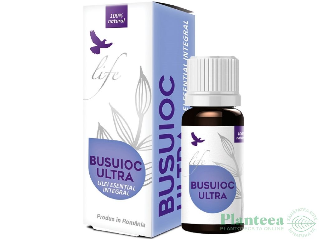 Ulei esential integral busuioc ultra 10ml - LIFE