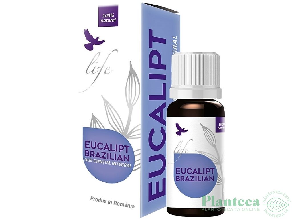 Ulei esential integral eucalipt brazilian 10ml - LIFE