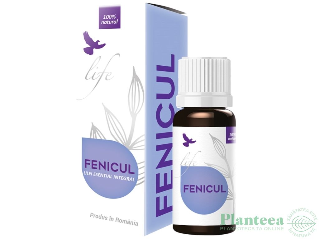 Ulei esential integral fenicul 10ml - LIFE