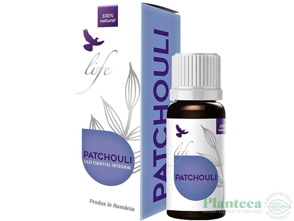 Ulei esential integral patchouli 10ml - LIFE