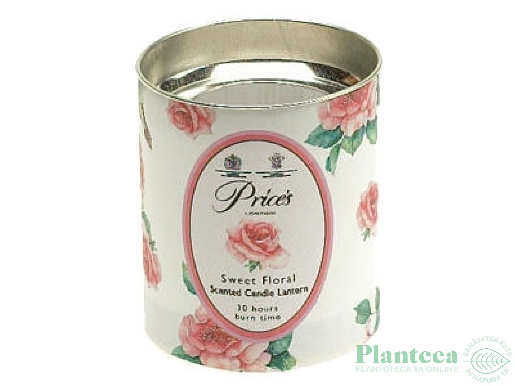 Lumanare parfumata carton 35h sweet floral 100g - PRICE`S