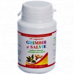 Ghimbir salvie 40cp - ELIDOR