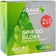 Pachet Ginkgo biloba 240mg 2x60cp - ADAMS