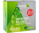 Pachet Ginkgo biloba 240mg 2x60cp - ADAMS SUPPLEMENTS