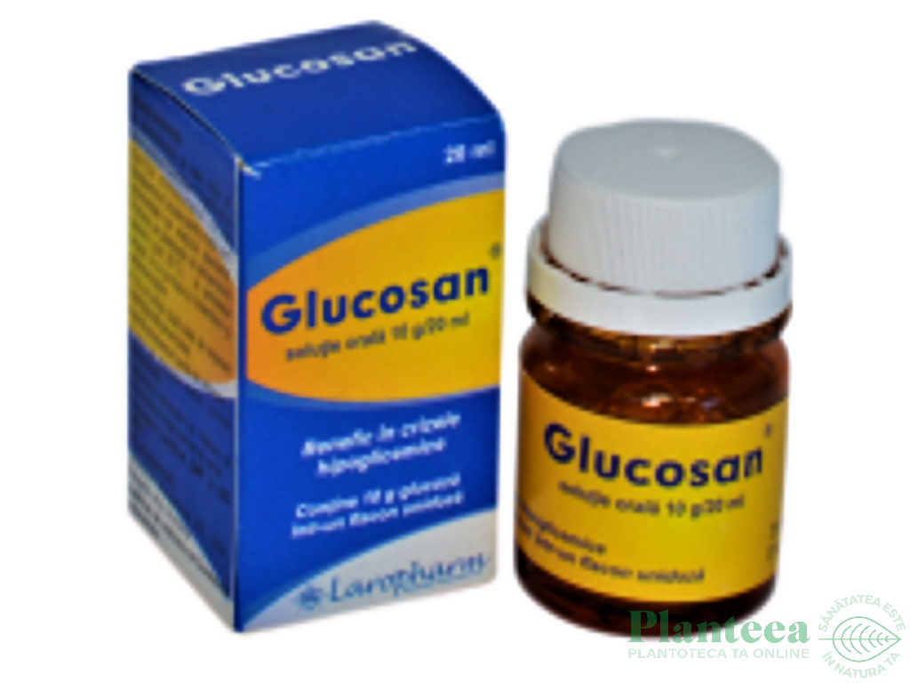 Solutie glucoza 10g Glucosan 20ml - LAROPHARM