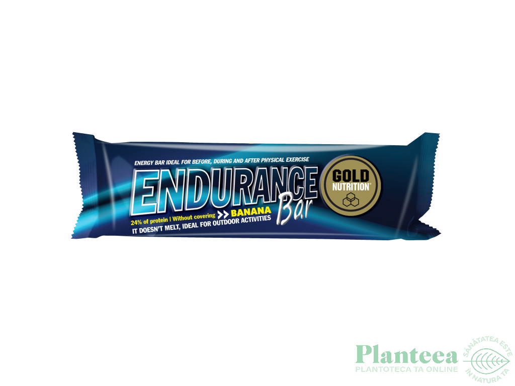 Baton energizant banane Endurance 60g - GOLD NUTRITION