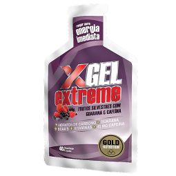 Gel energizant guarana fructe padure Extreme 40g - GOLD NUTRITION