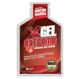 Gel energizant taurina capsuni Extreme 40g - GOLD NUTRITION