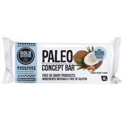 Baton concept Paleo migdale cocos 50g - GOLD NUTRITION