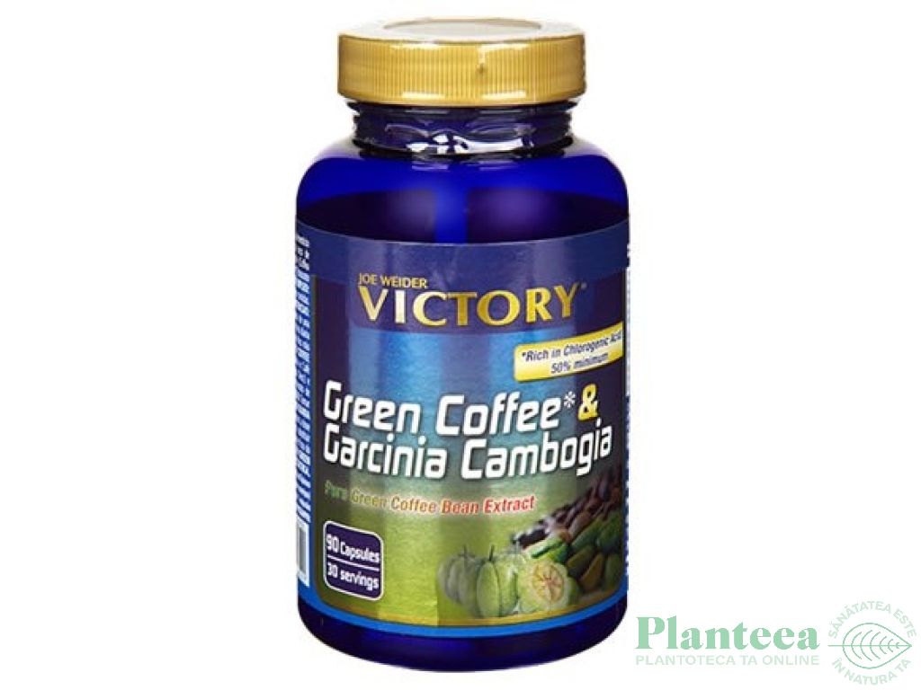 Cafea verde garcinia cambogia 90cps - VICTORY ENDURANCE