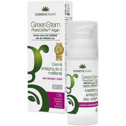 Crema zi antirid matifianta spf15 GreenStem 50ml - COSMETIC PLANT
