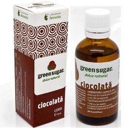 Eritritol stevie indulcitor lichid ciocolata 50ml - GREEN SUGAR