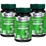 Pachet Griffonia extract 5 HTP 3x30cps - DVR PHARM