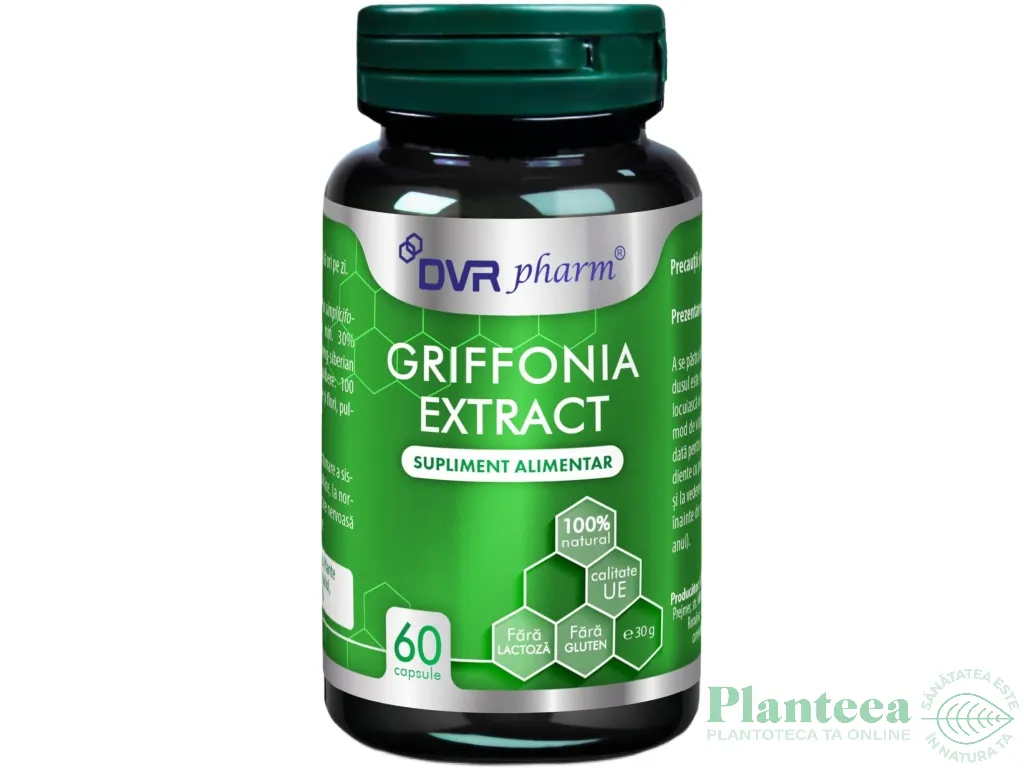 Griffonia extract 5HTP 1x60cps - DVR PHARM