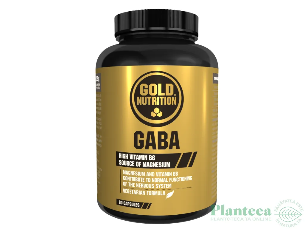 Gaba 500mg 60cps - GOLD NUTRITION