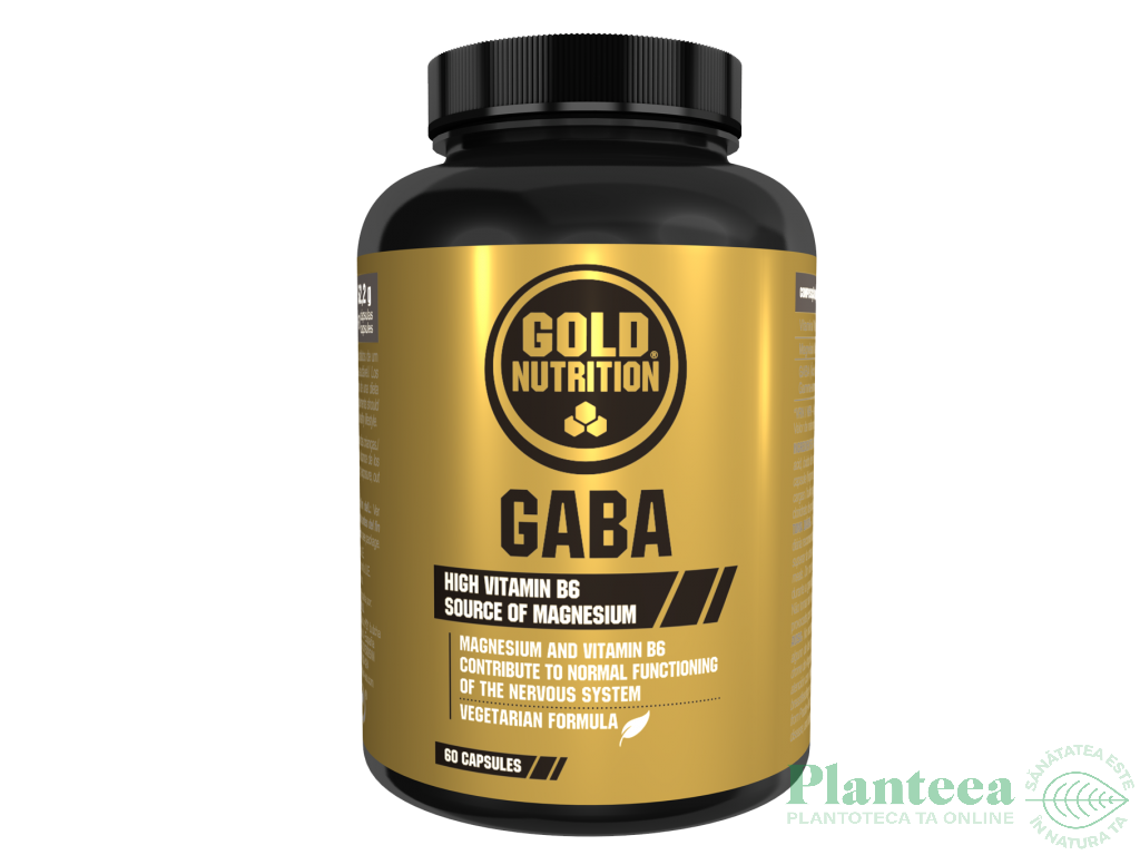 Gaba 500mg 60cps - GOLD NUTRITION