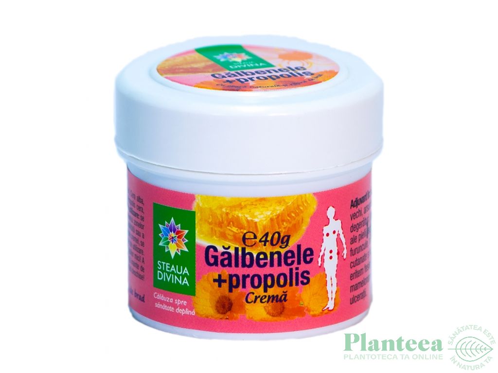 Crema galbenele propolis 40g - SANTO RAPHAEL