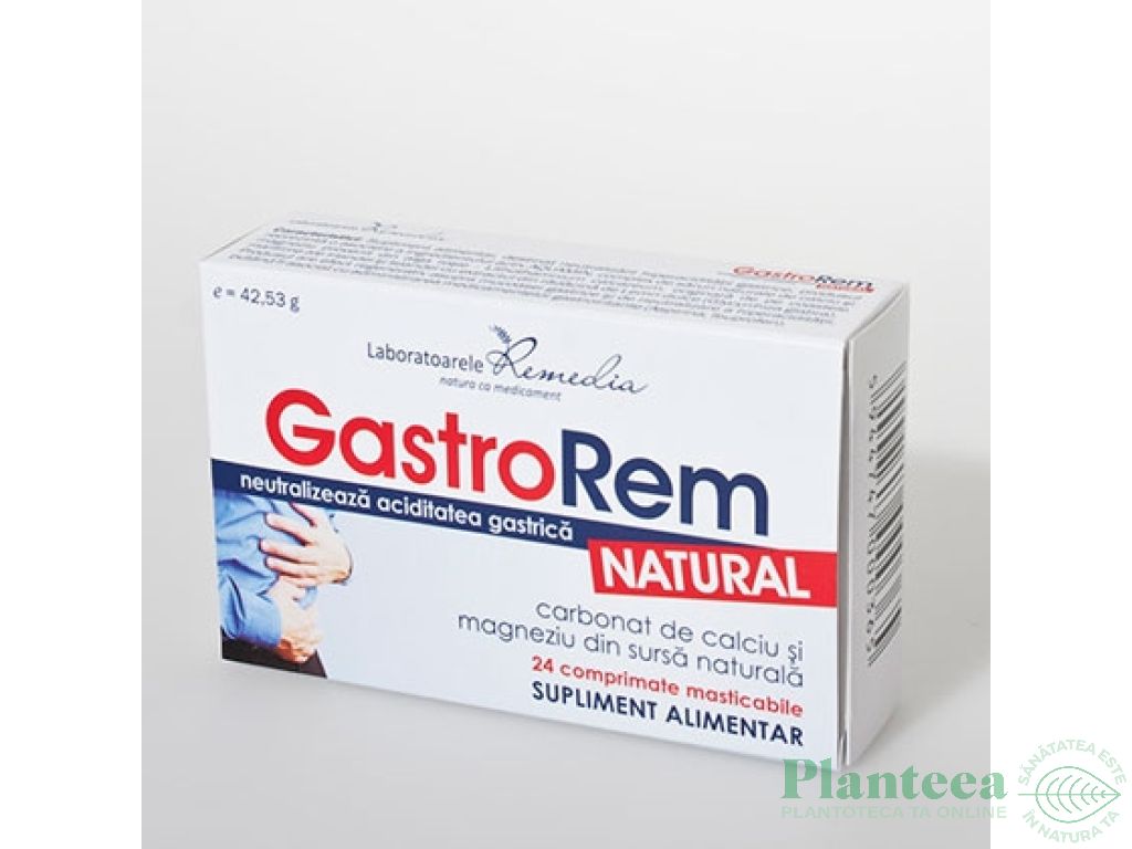 Gastrorem natural 24cp - REMEDIA